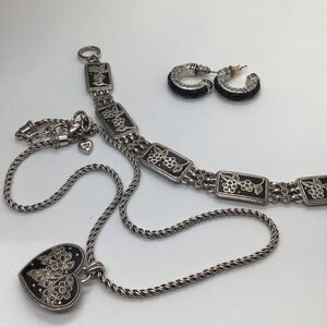 Brighton Gloria Grapevine Necklace and Bracelet Set with coordinating Earrings